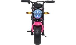 Elektrinis motociklas SUPERMOTO, rožinis