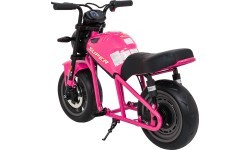Elektrinis motociklas SUPERMOTO, rožinis