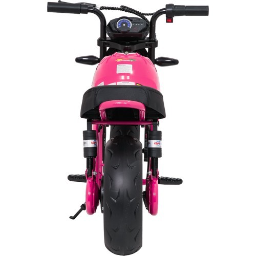 Электрический мотоцикл SUPERMOTO, розовый
