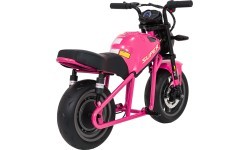 Elektrinis motociklas SUPERMOTO, rožinis
