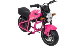 Электрический мотоцикл SUPERMOTO, розовый