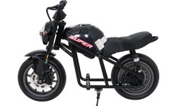 Электрический мотоцикл Supermoto, чёрный