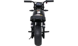Elektrinis motociklas Supermoto, juodas