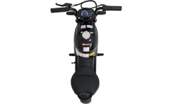 Elektrinis motociklas Supermoto, juodas