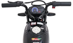 Электрический мотоцикл Supermoto, чёрный