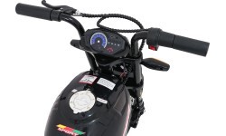 Электрический мотоцикл Supermoto, чёрный
