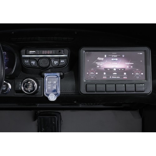 Elektromobilis Mercedes Benz GT63 AMG, juodas