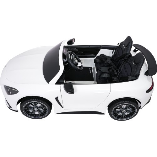Elektromobilis Mercedes Benz GT63 AMG baltas