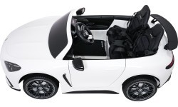 Elektromobilis Mercedes Benz GT63 AMG baltas