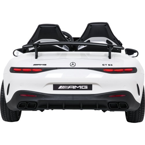 Elektromobilis Mercedes Benz GT63 AMG baltas