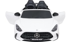Elektromobilis Mercedes Benz GT63 AMG baltas