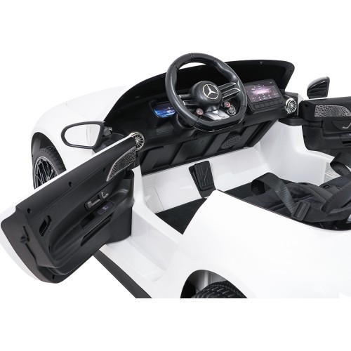 Elektromobilis Mercedes Benz GT63 AMG baltas