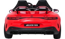 Электромобиль Mercedes Benz GT63 AMG, красный
