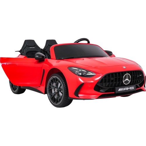 Elektromobilis Mercedes Benz GT63 AMG, raudonas