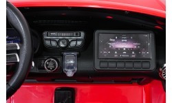 Elektromobilis Mercedes Benz GT63 AMG, raudonas