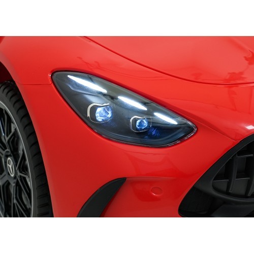 Электромобиль Mercedes Benz GT63 AMG, красный
