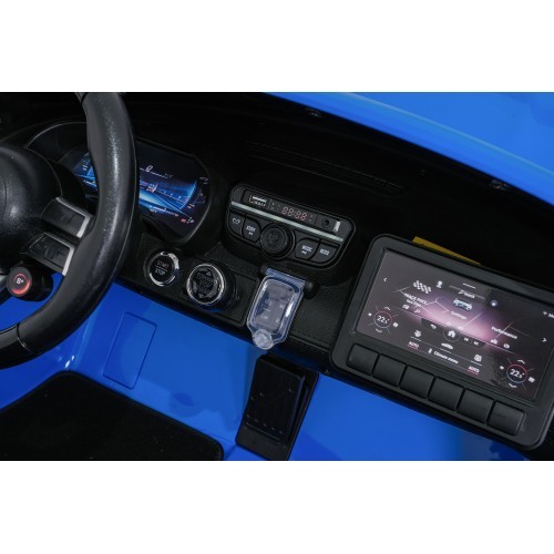 Elektromobilis Mercedes Benz GT63 AMG, mėlynas