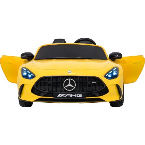 Elektromobilis Mercedes Benz GT63 AMG, geltonas
