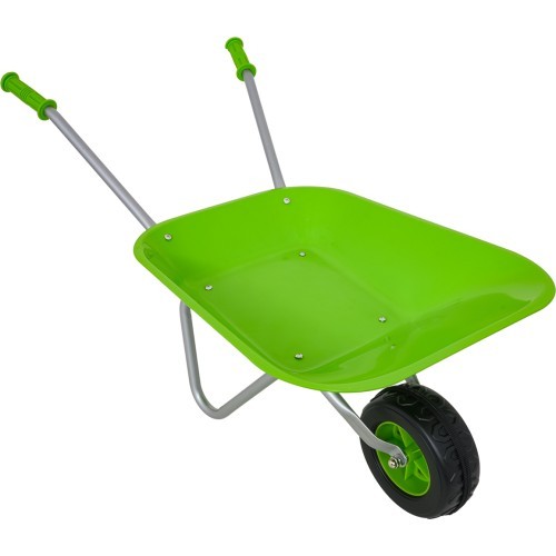 Little Gardener's Set with a Wheelbarrow Green