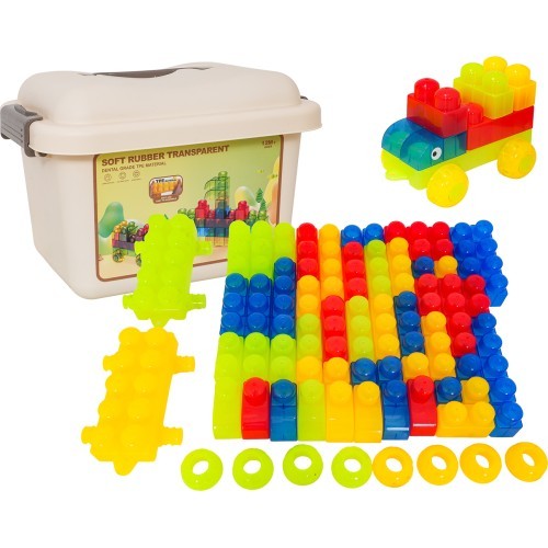Set of Soft Gel Blocks 82 pieces + Case