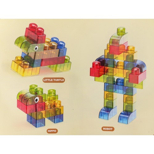 Set of Soft Gel Blocks 82 pieces + Case