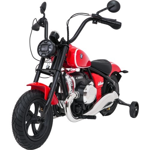 Электромотоцикл BMW R18, красный