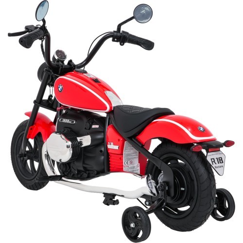 Электромотоцикл BMW R18, красный