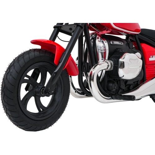 Электромотоцикл BMW R18, красный