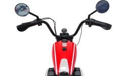 Электромотоцикл BMW R18, красный