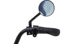 Elektrinis motociklas BMW R18, raudonas
