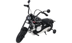 Elektromobilis vaikams BMW R18, juodas
