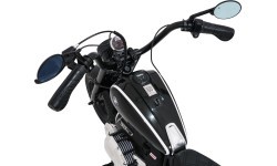 Elektromobilis vaikams BMW R18, juodas