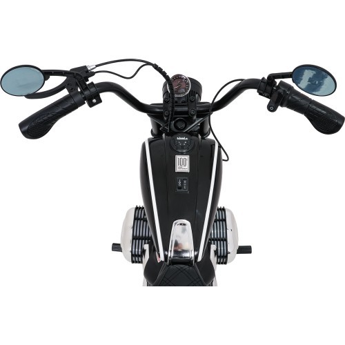 Elektromobilis vaikams BMW R18, juodas