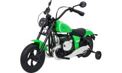 Электромотоцикл BMW R18, зелёный