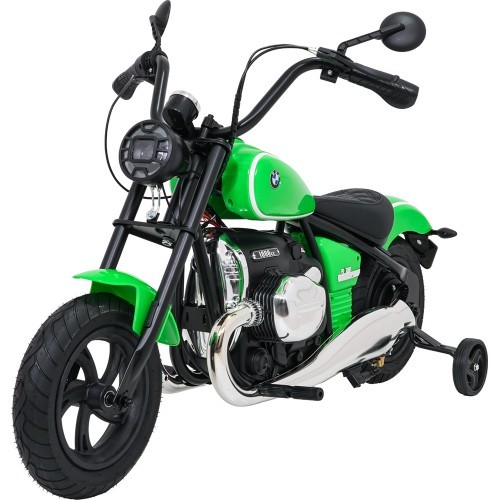 Электромотоцикл BMW R18, зелёный