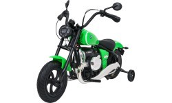 Электромотоцикл BMW R18, зелёный
