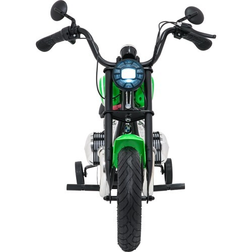 Электромотоцикл BMW R18, зелёный