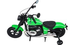 Электромотоцикл BMW R18, зелёный