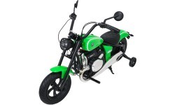 Электромотоцикл BMW R18, зелёный