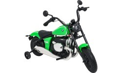 Электромотоцикл BMW R18, зелёный