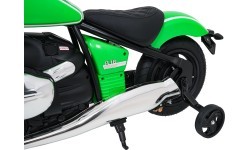 Электромотоцикл BMW R18, зелёный