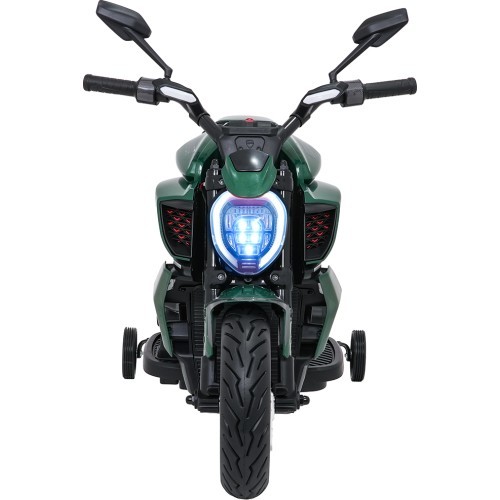 Детский электромотоцикл Ducati Diavel x Bentley, зелёный