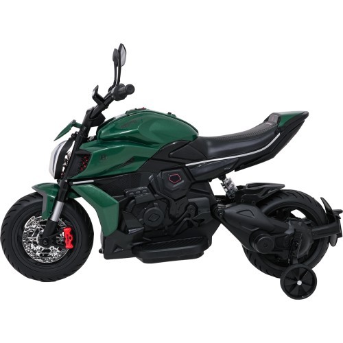 Детский электромотоцикл Ducati Diavel x Bentley, зелёный