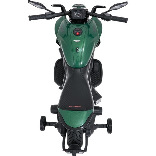 Elektrinis vaikiškas motociklas Ducati Diavel x Bentley, žalias
