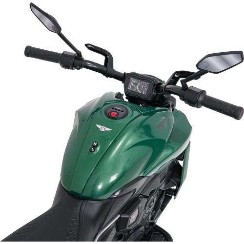 Детский электромотоцикл Ducati Diavel x Bentley, зелёный