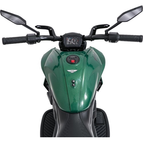Elektrinis vaikiškas motociklas Ducati Diavel x Bentley, žalias