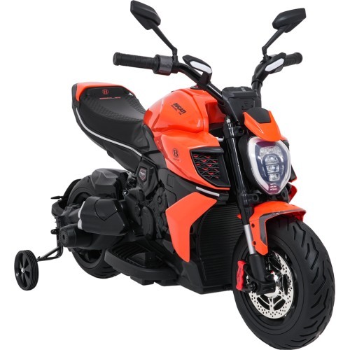 Электромобиль Ducati Diavel x Bentley, оранжевый