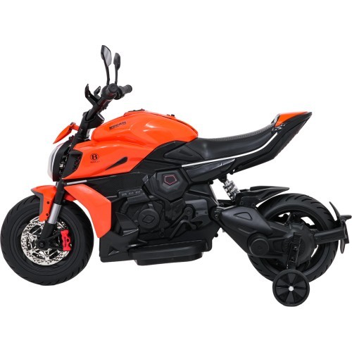 Электромобиль Ducati Diavel x Bentley, оранжевый