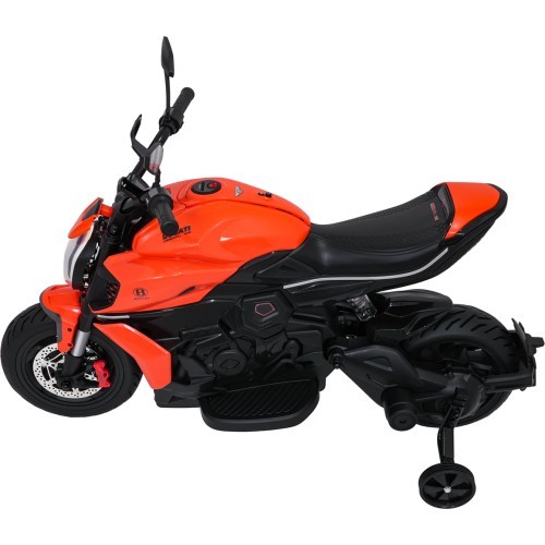 Elektromobilis Ducati Diavel x Bentley, oranžinis