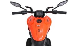 Электромобиль Ducati Diavel x Bentley, оранжевый